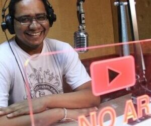 Fabrício Rocha, radialista da Cultura FM.