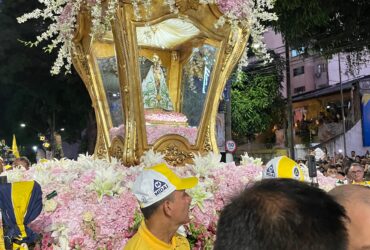 Imagem da Virgem Santa Nossa Senhora de Nazaré. Círio 2023.