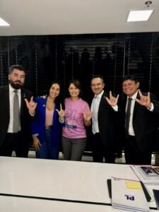 deputados bolsonaristas do PL-PA com Michele Bolsonaro