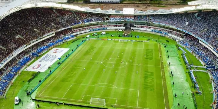 Imagem aérea do Estádio Mangueirão