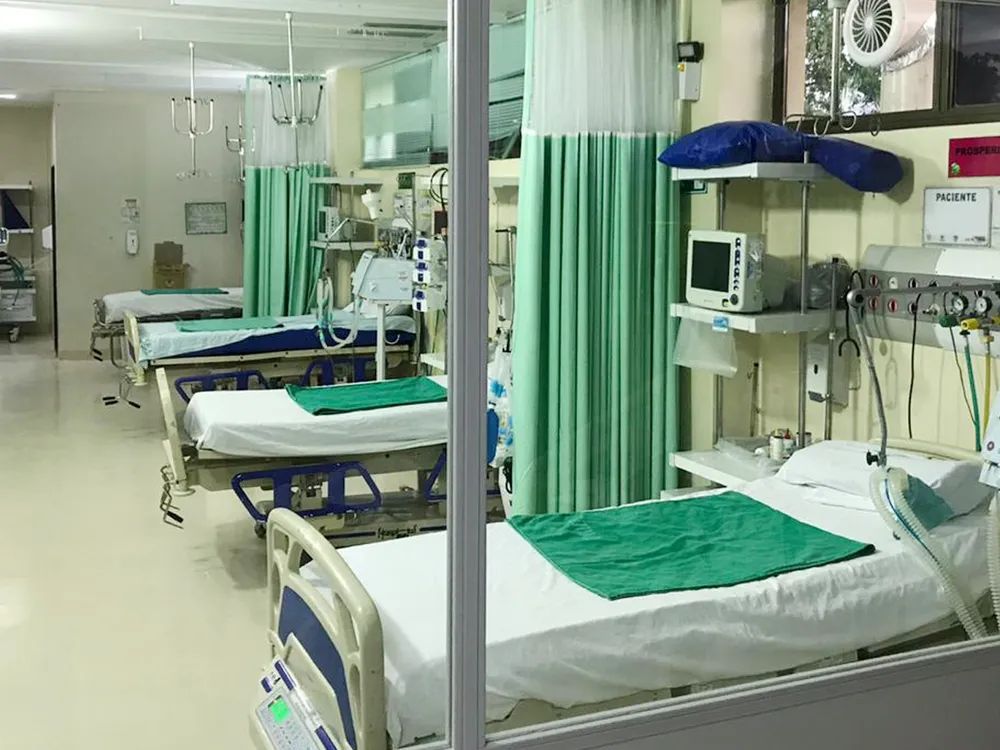 Leito hospitalar no Pará.