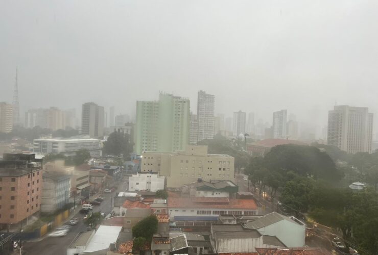 Chuva e temporal em Belém