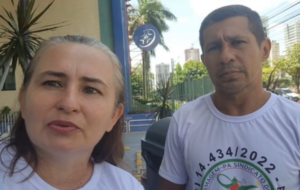 Representantes do sindicato