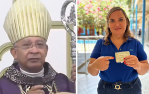 Bispo e prefeita de Abaetetuba