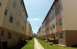 Condomínio de apartamentos populares em Marituba