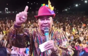 Pinduca em show lotado