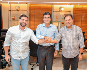 Helder Barbalho, Igor Normando e Chicão