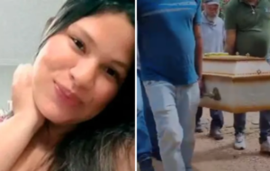 Jovem paraense sendo enterrada em Marabá