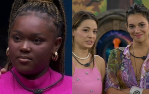 Raquele, Beatriz e Alane no BBB