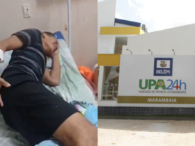 Paciente e UPA da Marambaia