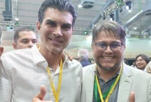 Helder Barbalho e Joniel Abreu, atual presidente da EMATER