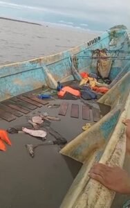 Barco fantasma é encontrado na costa atlântica paraense