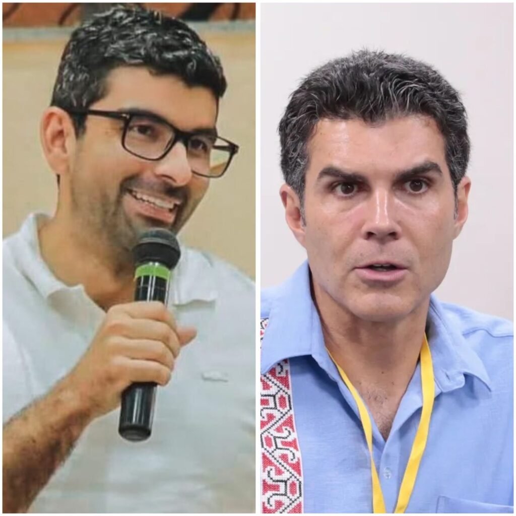 Daniel Santos e Helder Barbalho