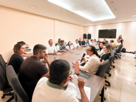 reunião da prefeitura com novo secretariado