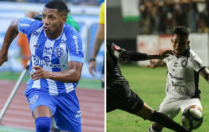 Jogadores do Paysandu e do Clube do Remo