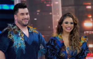 Lexa e Diego Basílio na Dança dos Famosos.