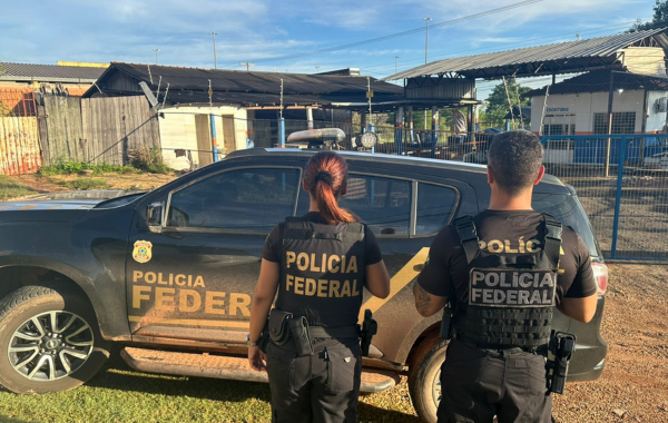 Polícia Federal em busca e apreensão em Marabá.