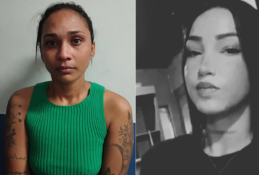 Suspeita (esquerda) e tatuadora morta em Marabá.