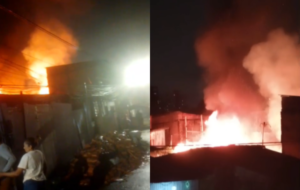 incêndio em residência