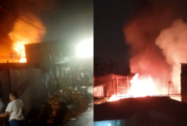 incêndio em residência