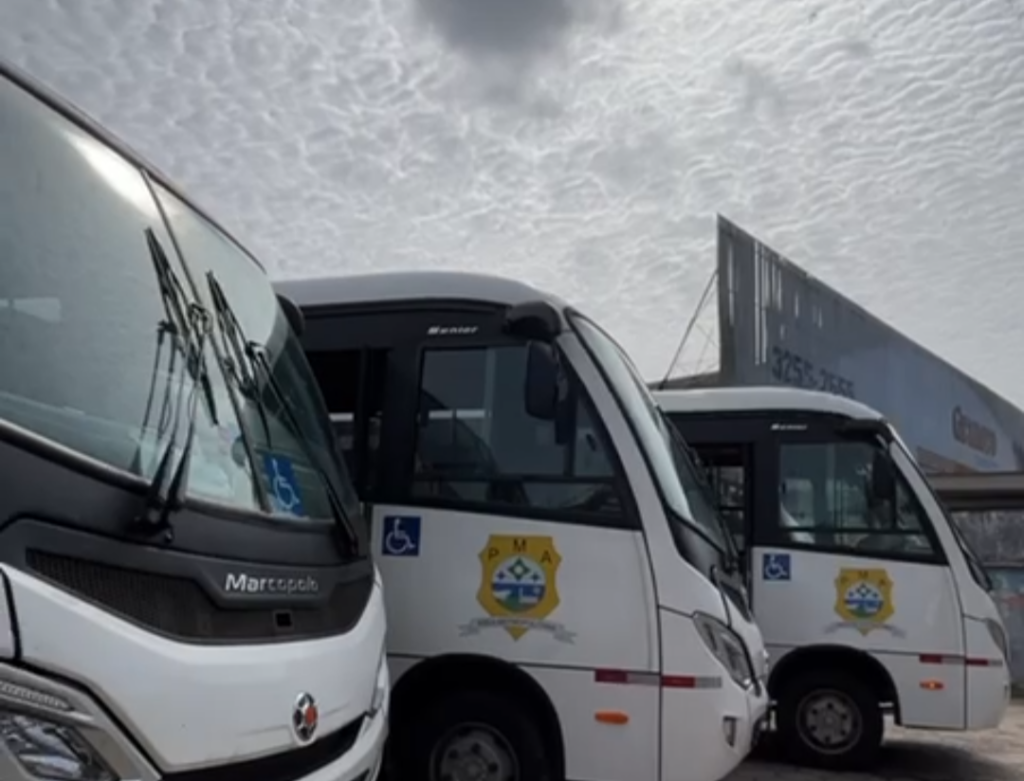 Novos ônibus em Ananindeua