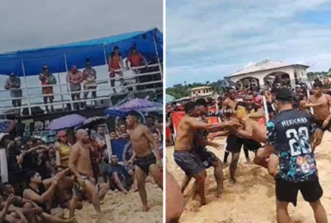 Confusão durante Luta Marajoara em Muaná