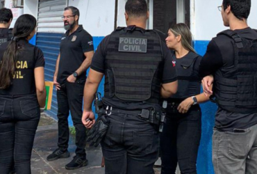 Equipes da Polícia Civil