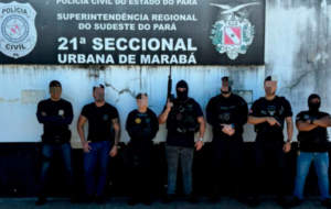 Policiais em Marabá