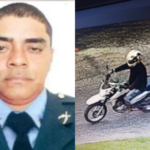 Cabo da policia e motociclista que o assassinou