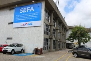 Fachada da Secretaria da Fazenda. Foto: Reprodução