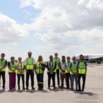 Representantes da Semas e do Aeroporto Internacional de Belém