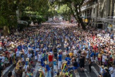 Avenida Presidente Vargas lotada