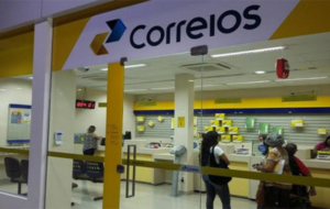 Fachada dos Correios