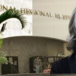 MOntagem com as fotos do TRE-PA e da ministra Cármem Lúcia