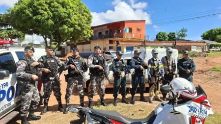 Operação realizada no bairro São José Operário — Foto: Blog do Pião/Divulgação
