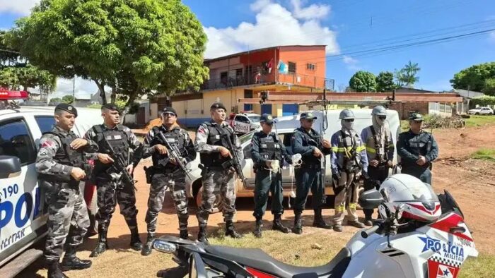 Operação realizada no bairro São José Operário — Foto: Blog do Pião/Divulgação