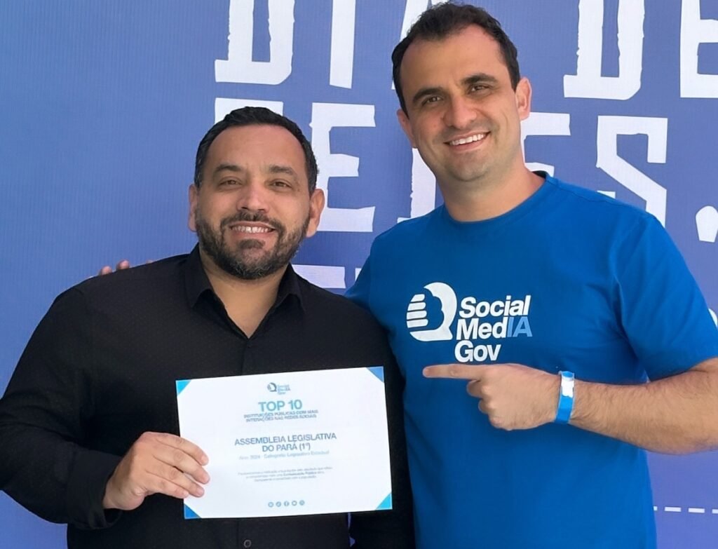 coordenador das redes sociais da Alepa, Rogério Paiva