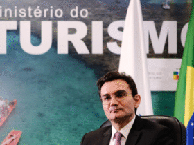 MInistro do Turismo Celso Sabino (União Progressista).