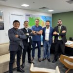 Éder Mauro, Rogério Barra, Jair Bolsonaro, Toni Cunha e Delgado Caveira