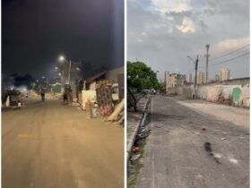 Imagens mostram o antes e o depois da ação da Prefeitura de Belém, após recebimento de vídeo de moradores sobre área com lixo em Belém