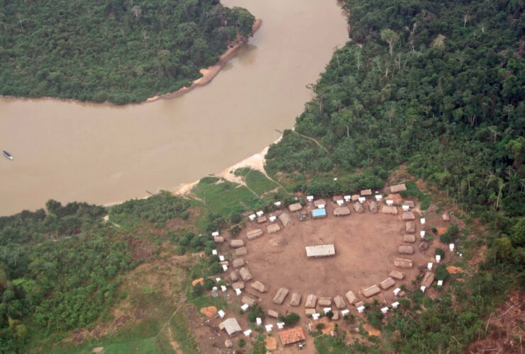 Terra Indígena Trincheira- Bacajá, do povo Xikrin, enfrenta invasões de madeireiros e grileiros.