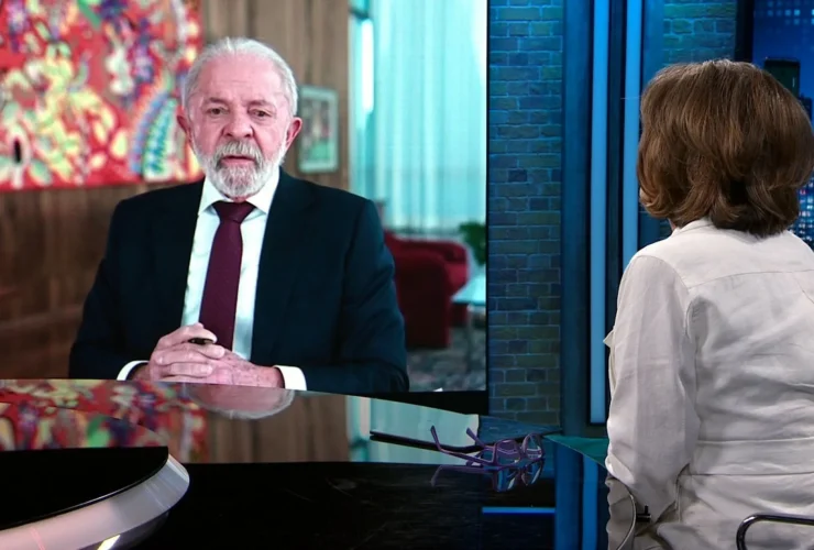 Lula em entrevista à CNN defende o Brasil e responde ameaças de Trump, mas diz que quer negociar.