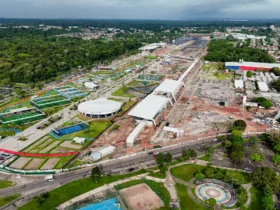 Parque da Cidade, local onde será realizada a COP30 em Belém