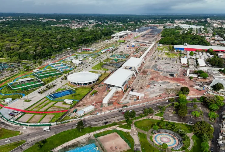Parque da Cidade, local onde será realizada a COP30 em Belém