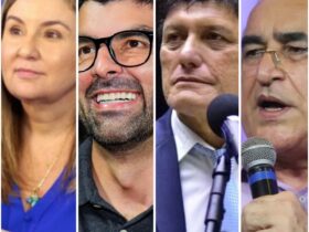 Hana, Dr Daniel Santos, Éder Mauro e Edmilson Rodrigues