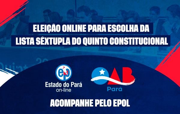 eleição online para escolha da lista sêxtupla do Quinto Constitucional