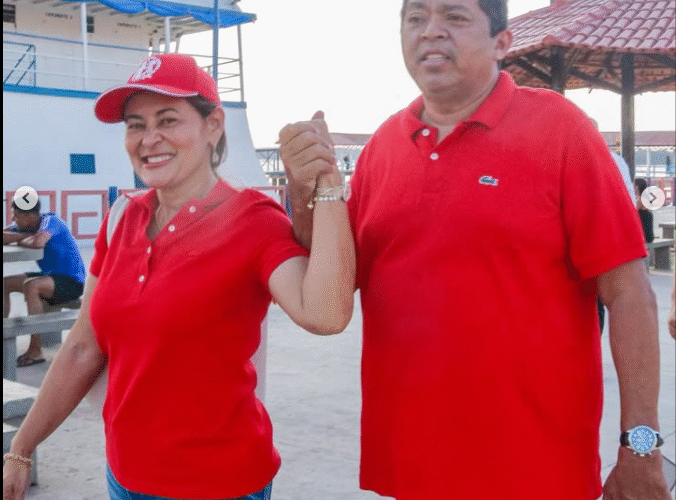 Deputada Federal Dilvanda Fato e seu marido, o senador Beto Faro, ambos do PT-PA.
