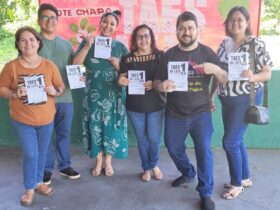 Membros da Chapa 1 na eleição do SINDTIFES-PA