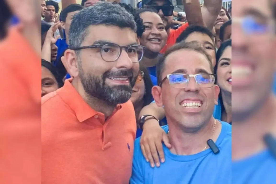 Dr Daniel Santos e Hugo Atayde, prefeito e vice-prefeito de Ananindeua, respectivamente.