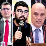 Alexandre Tourinho, Daniel Santos e Alexandre de Moraes